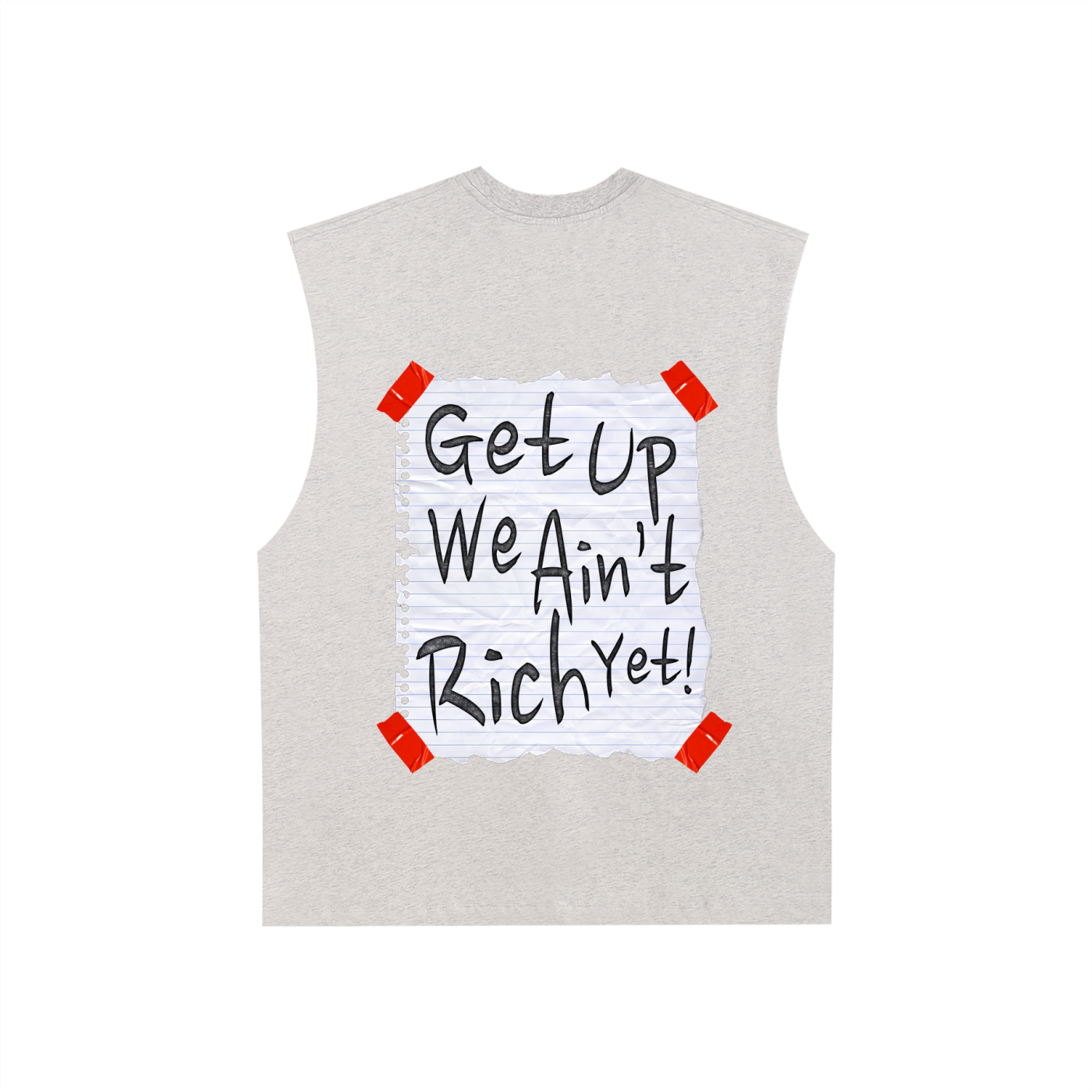 Vintage Washed Raw Edge Tank Top