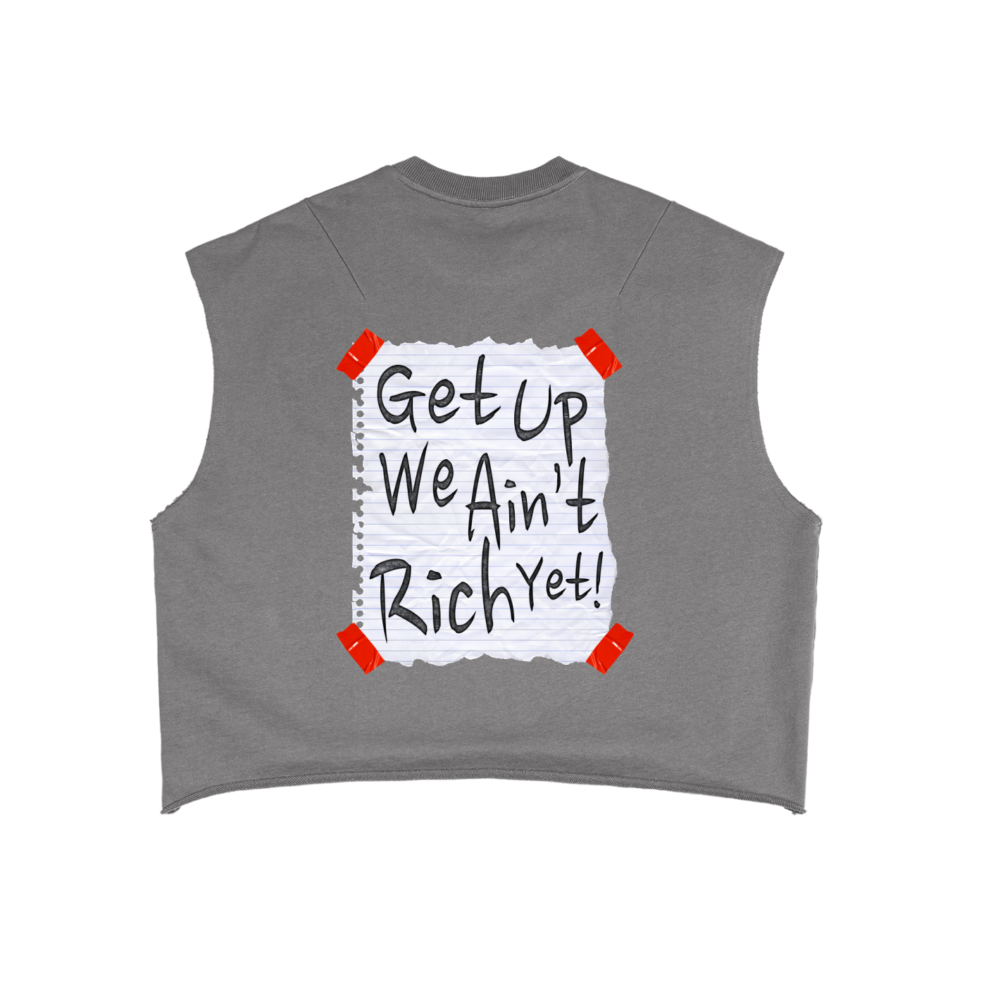 French Terry Boxy Tank Top