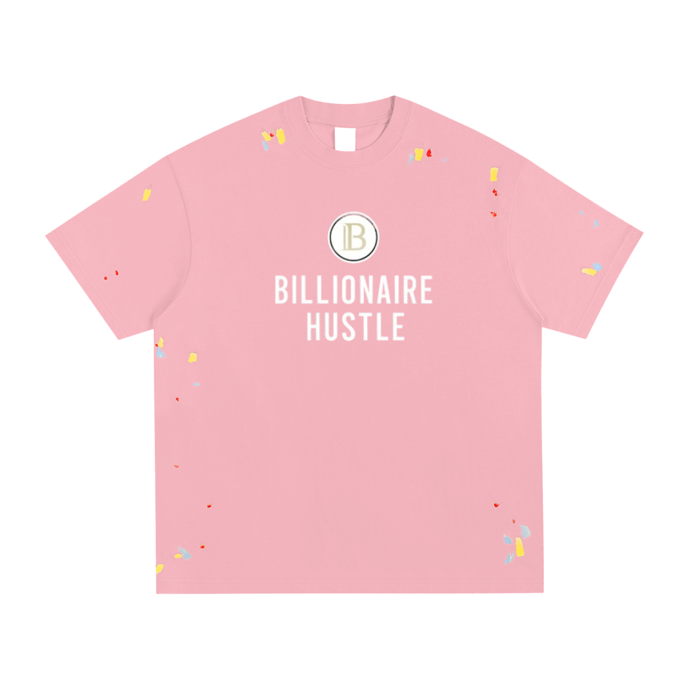 Billionaire Hustle Paint Splatter T-Shirt