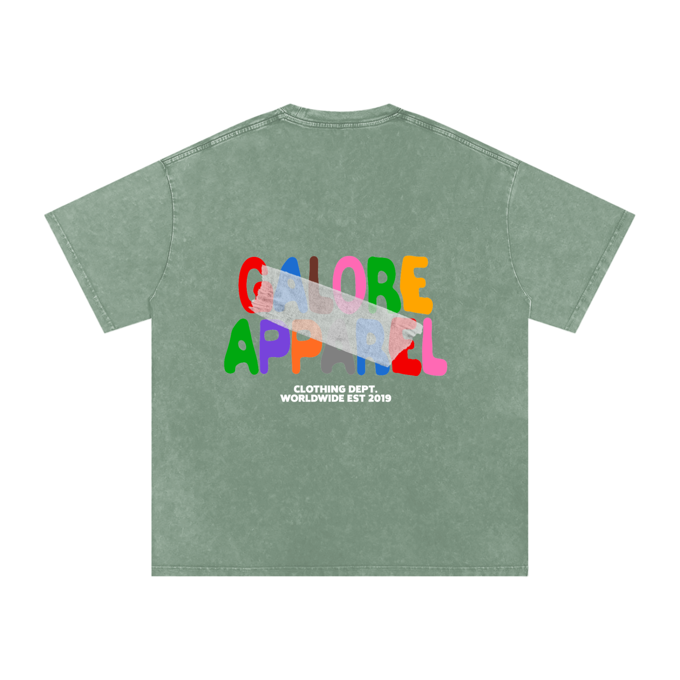 Acid Wash Oversize T-Shirt - 250 GSM