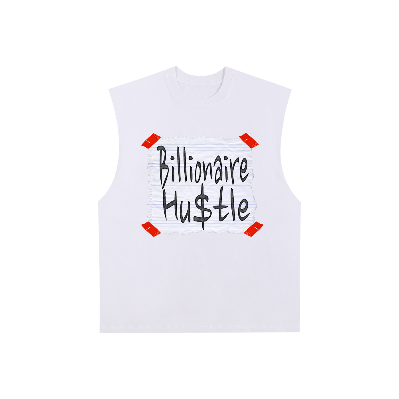 Vintage Washed Raw Edge Tank Top