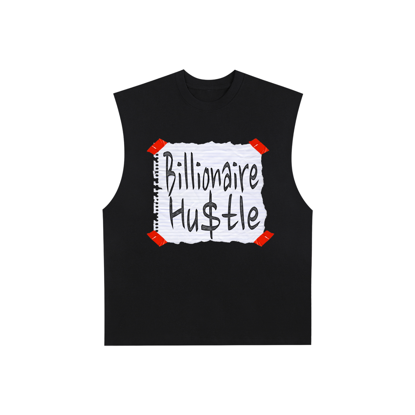 Vintage Washed Raw Edge Tank Top