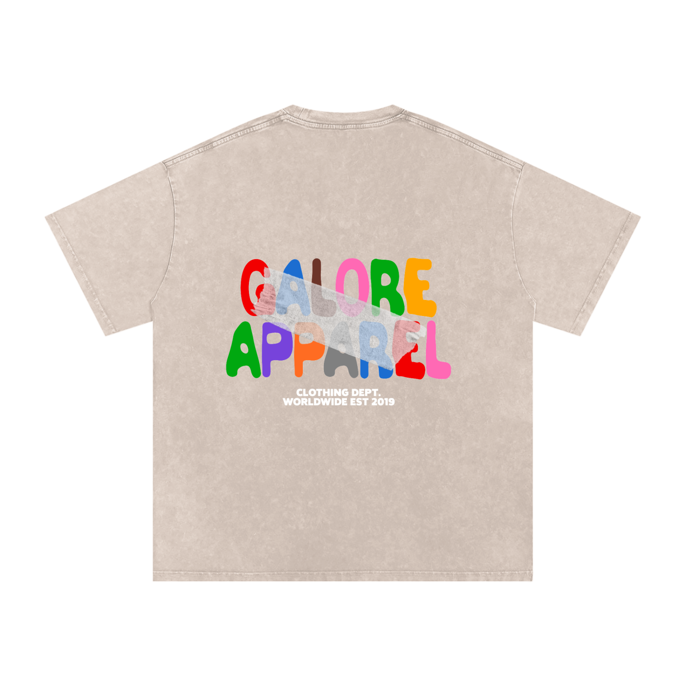 Acid Wash Oversize T-Shirt - 250 GSM