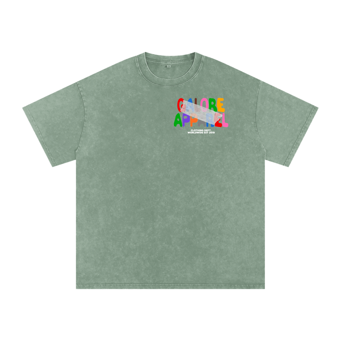 Acid Wash Oversize T-Shirt - 250 GSM