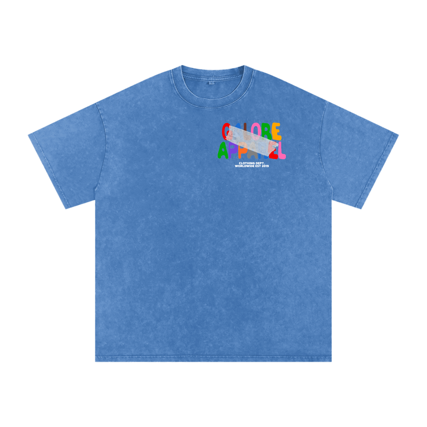 Acid Wash Oversize T-Shirt - 250 GSM