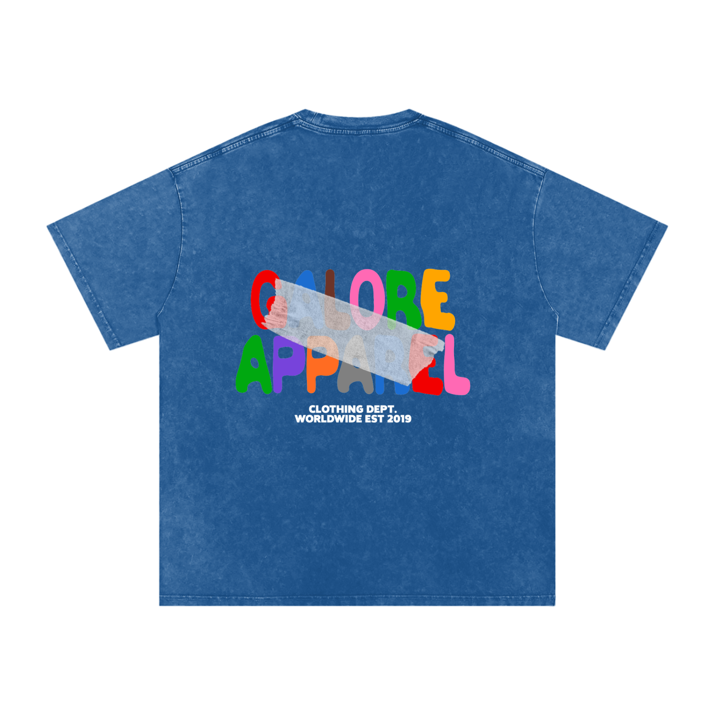 Acid Wash Oversize T-Shirt - 250 GSM