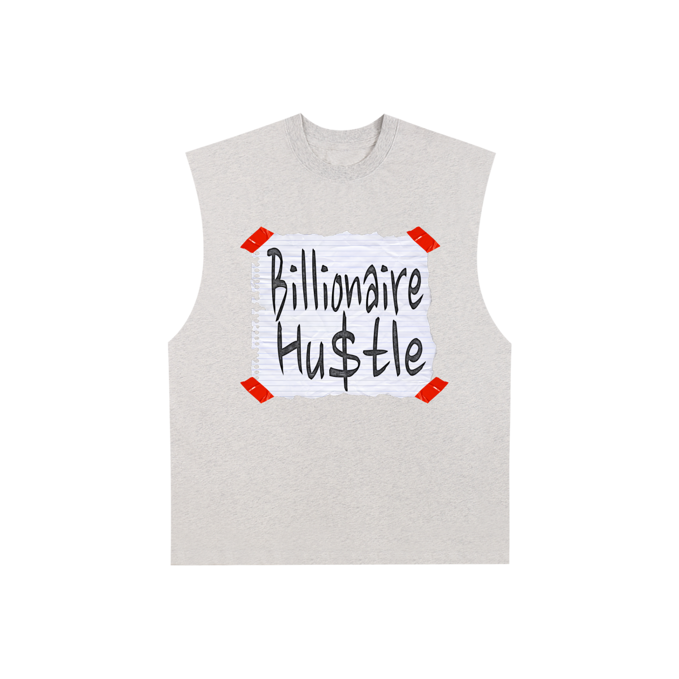 Vintage Washed Raw Edge Tank Top