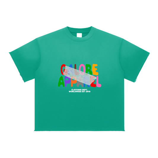 Sun Fade Raw Edge T-Shirt