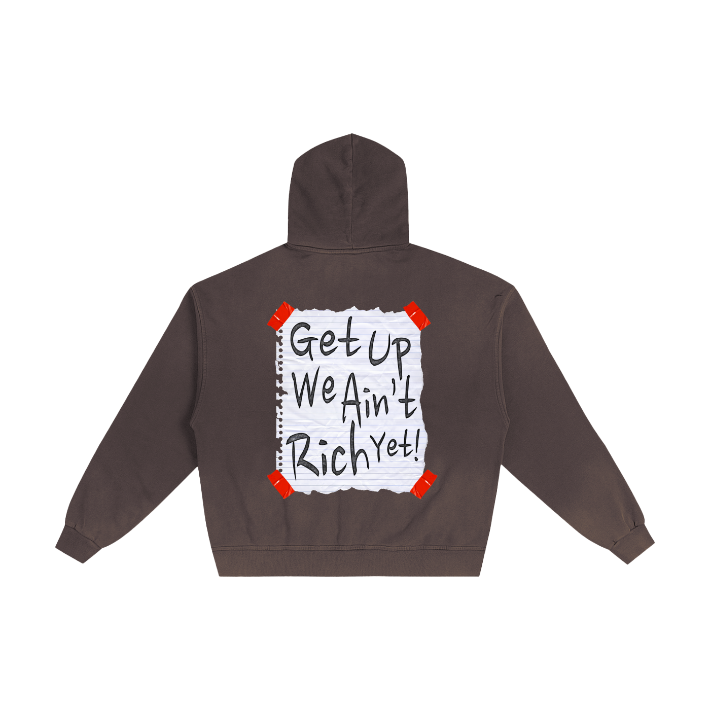 Hand-Frayed Sunfade Zip Hoodie