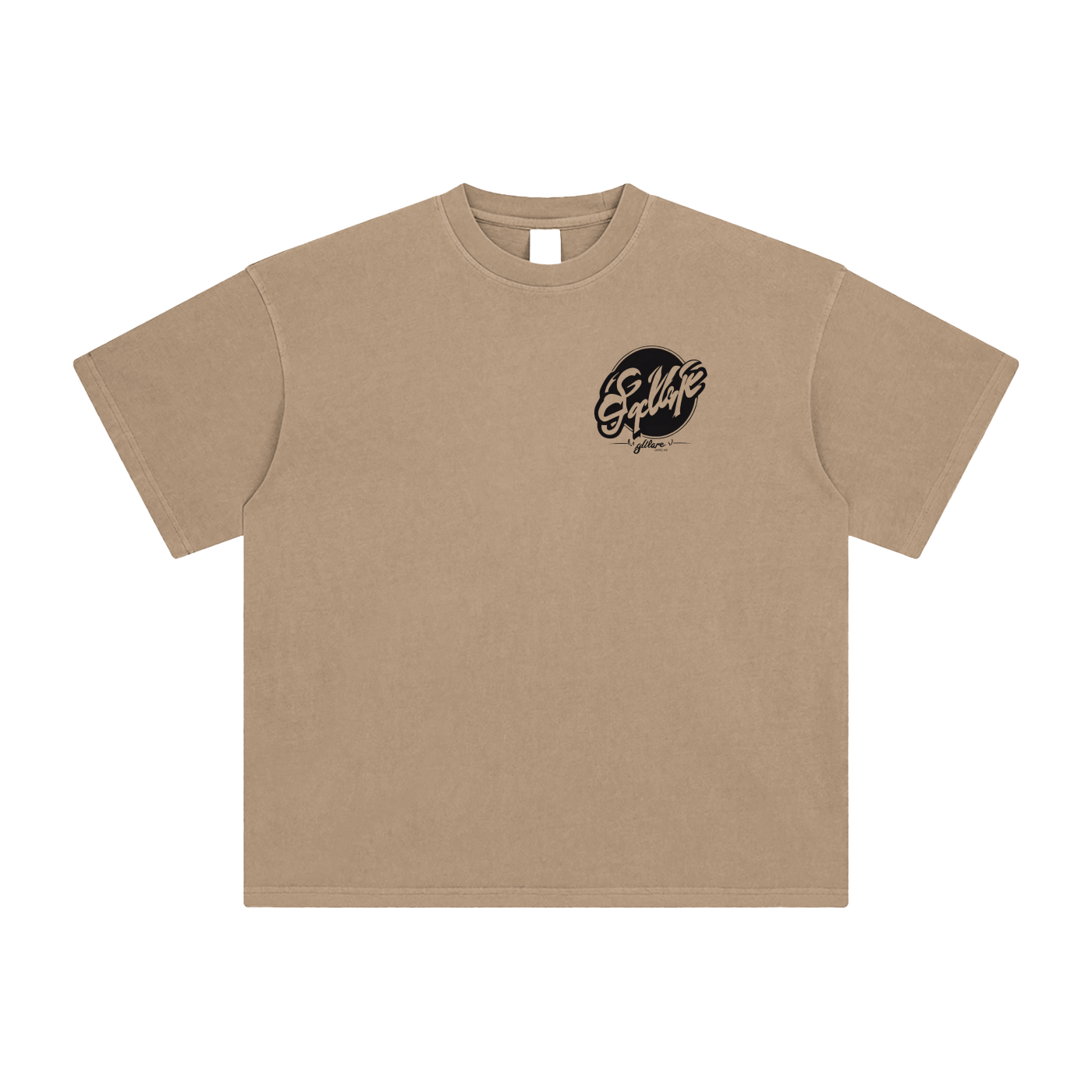 Enzyme Washed T-Shirt