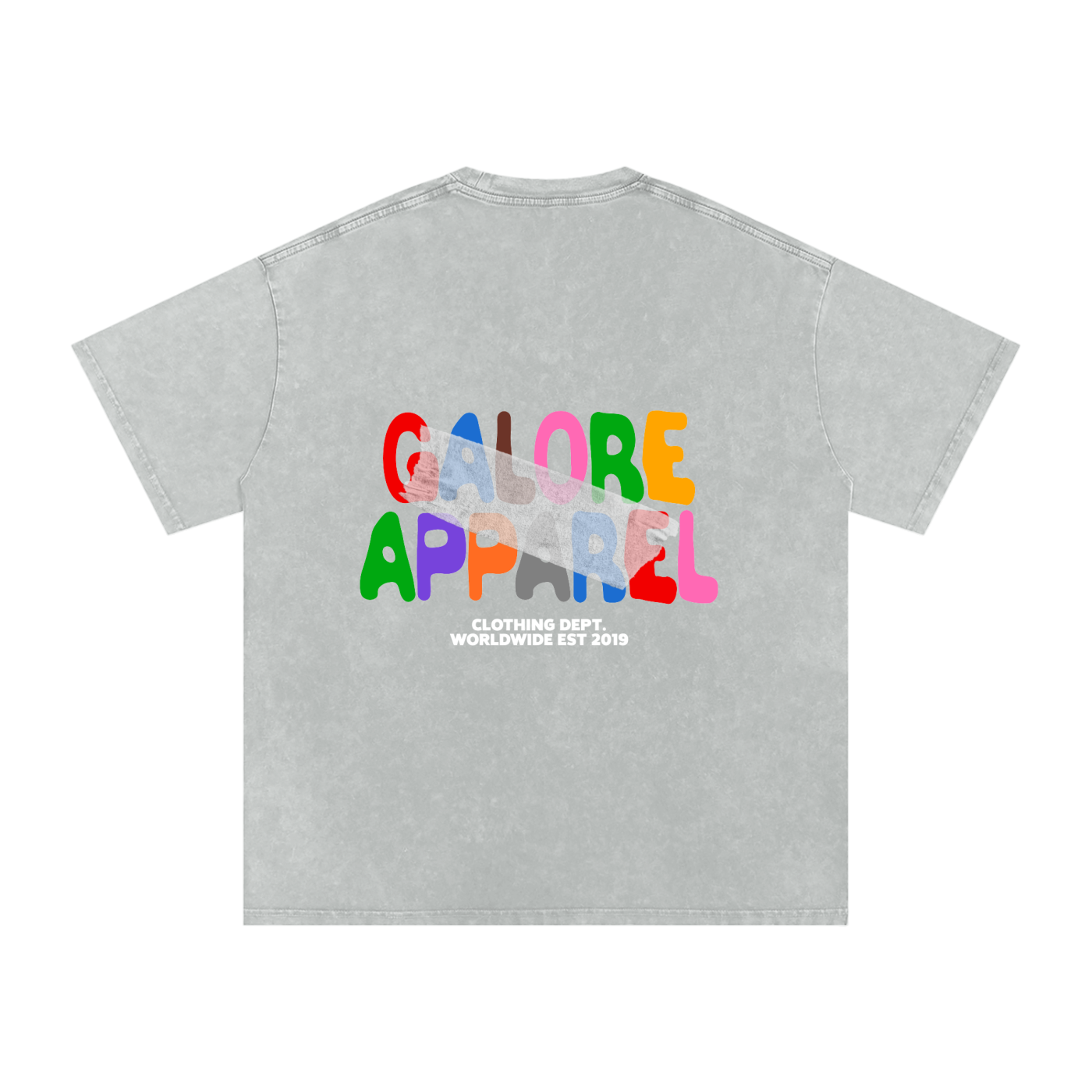 Acid Wash Oversize T-Shirt - 250 GSM