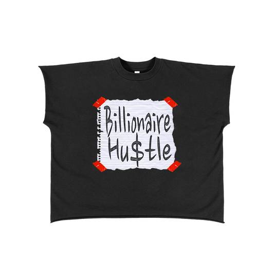 Raw Edge Boxy Non-Shrink T-Shirt