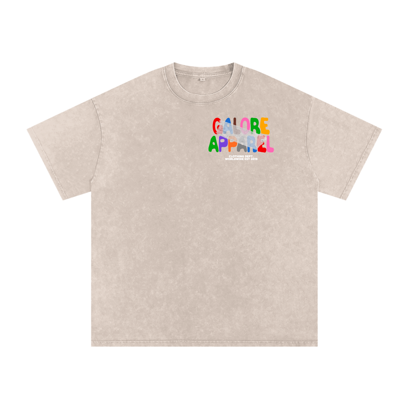 Acid Wash Oversize T-Shirt - 250 GSM