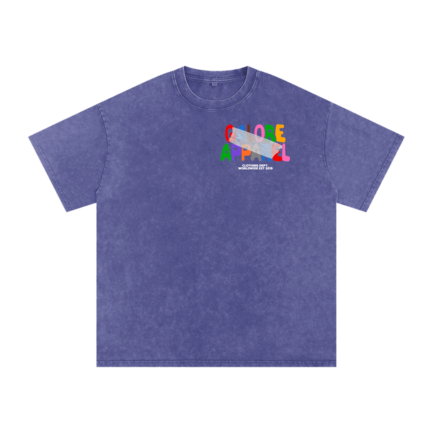 Acid Wash Oversize T-Shirt - 250 GSM