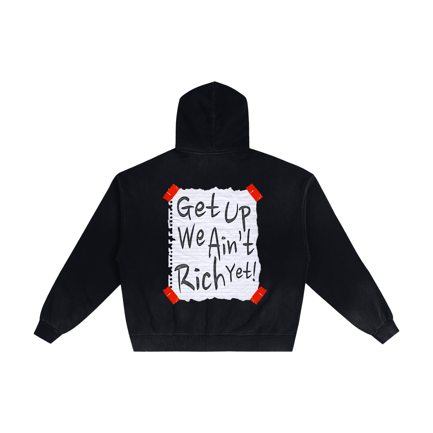 Hand-Frayed Sunfade Zip Hoodie