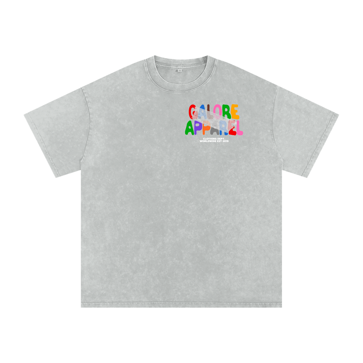 Acid Wash Oversize T-Shirt - 250 GSM