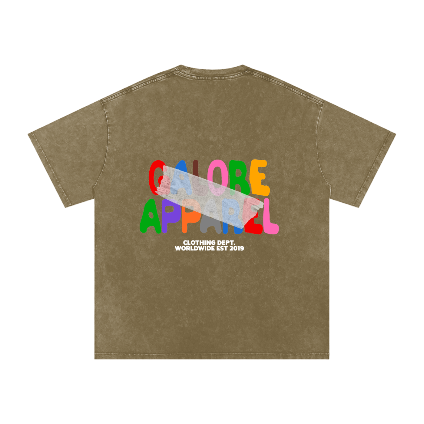 Acid Wash Oversize T-Shirt - 250 GSM